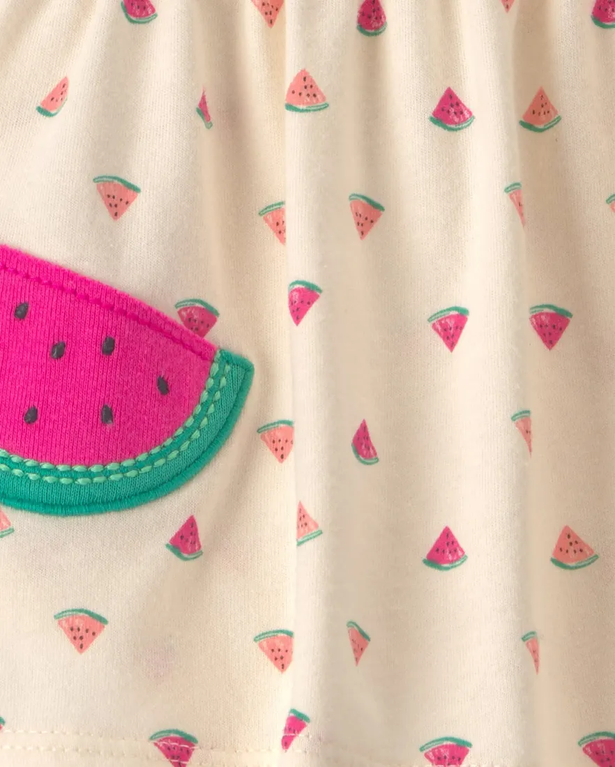 Outra vista de Banho de sol bebê estampado - Multicor