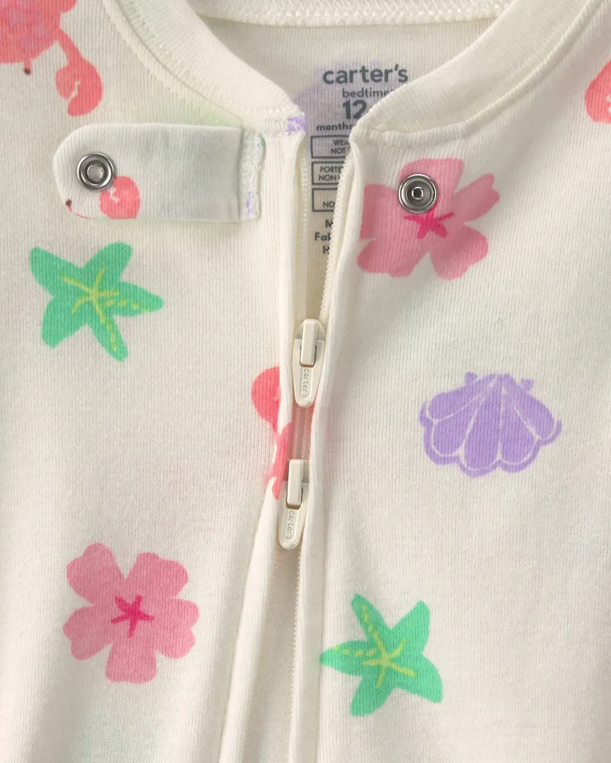 Outra vista de Pijama macacão bebê estampado - Multicor