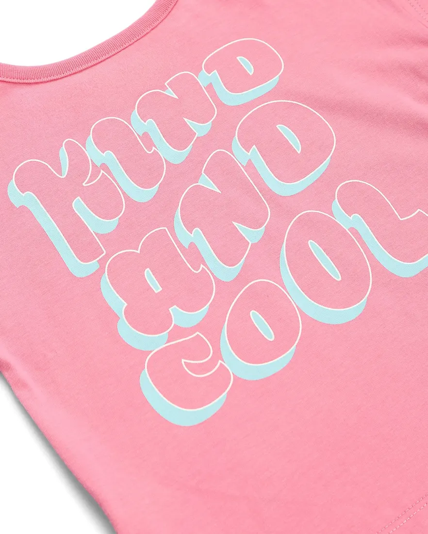 Outra vista de Camiseta infantil flamingo
