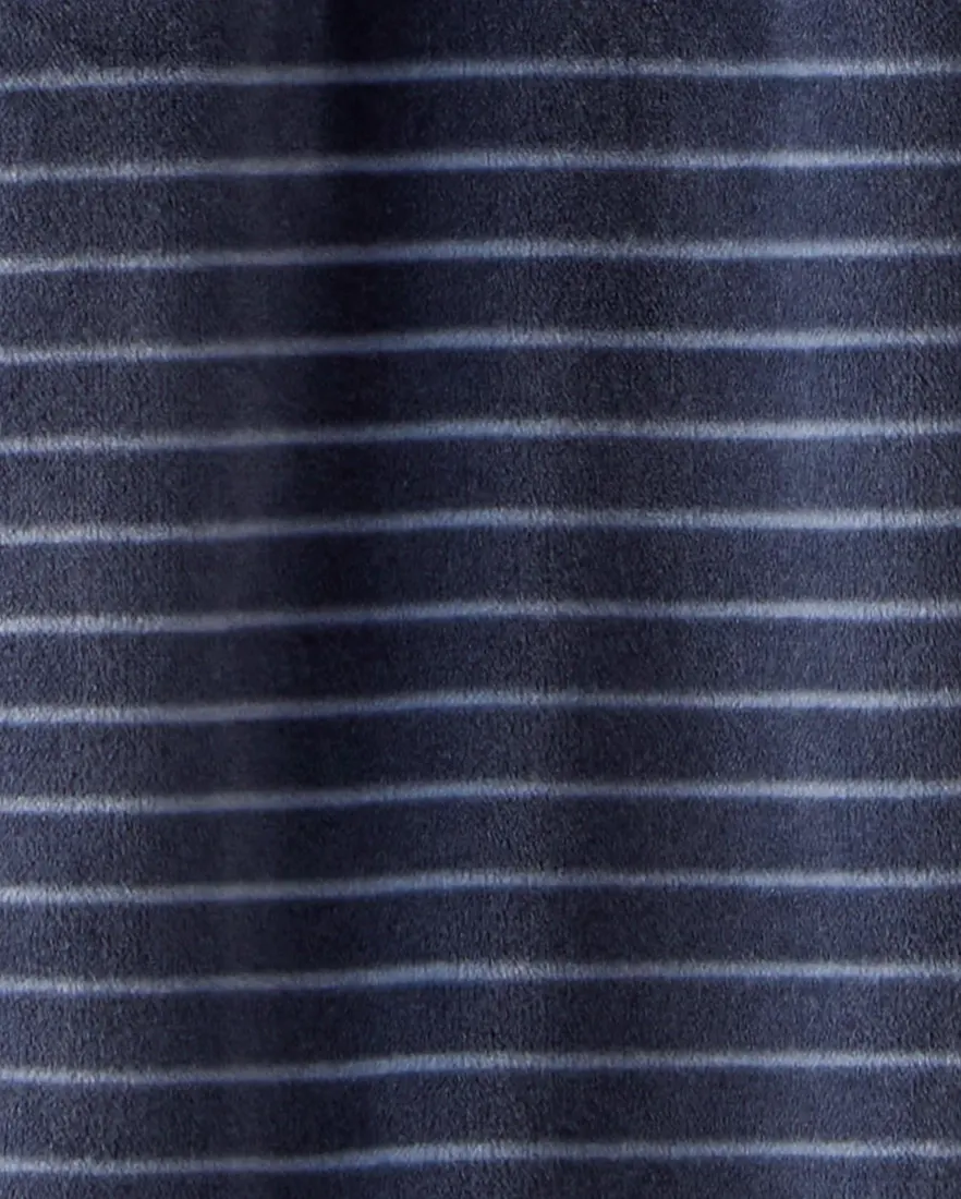 Outra vista de Conjunto longo bebê 2 peças em plush - multicor