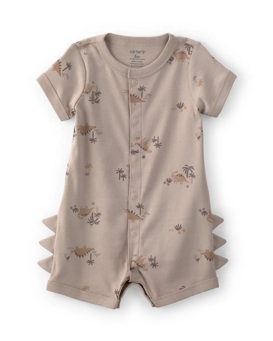 Macaquinho bebê interativo estampado - Bege