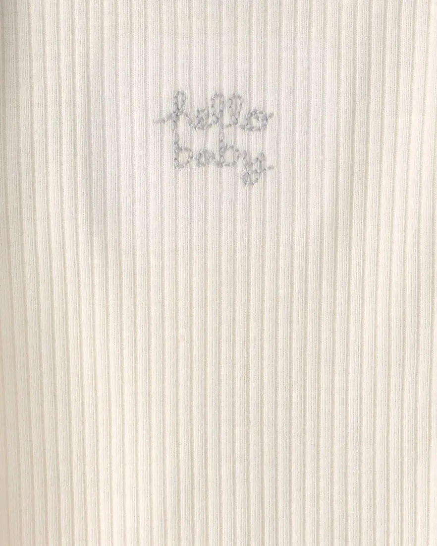 Outra vista de Kit body bebê 5 peças estampado - Multicor