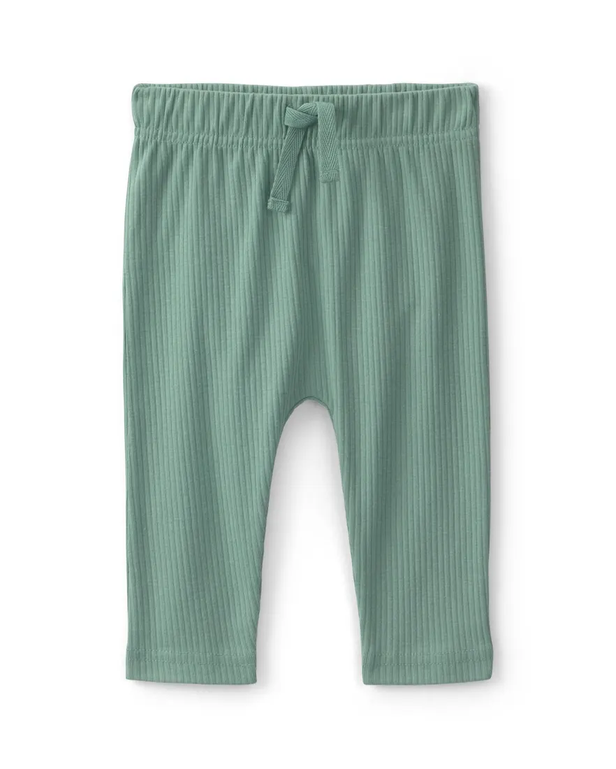 Outra vista de Conjunto longo bebê 3 peças estampado - Verde