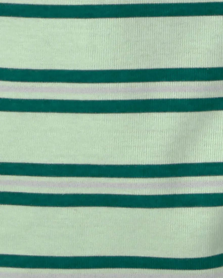 Outra vista de Pijama curto infantil 4 peças estampado - Multicor