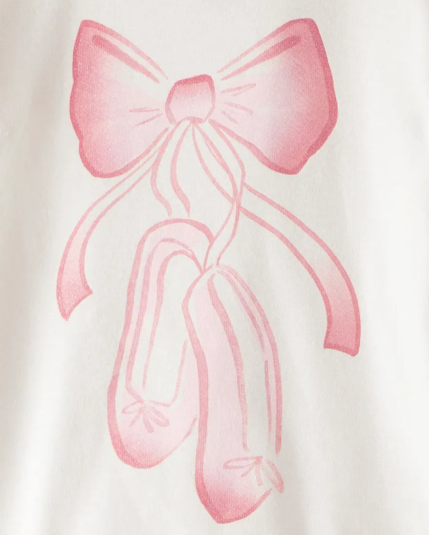 Outra vista de Pijama longo bebê 4 peças laço - multicor