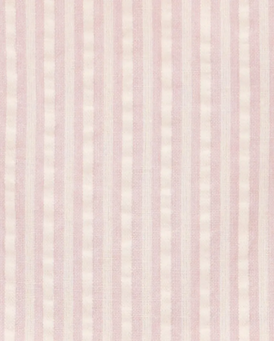 Outra vista de Macacão bebê estampado com babados