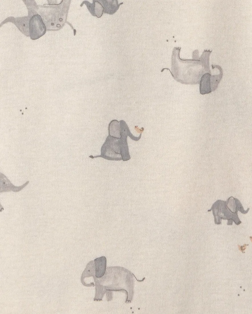 Outra vista de Kit body bebê 3 peças estampado - Multicor