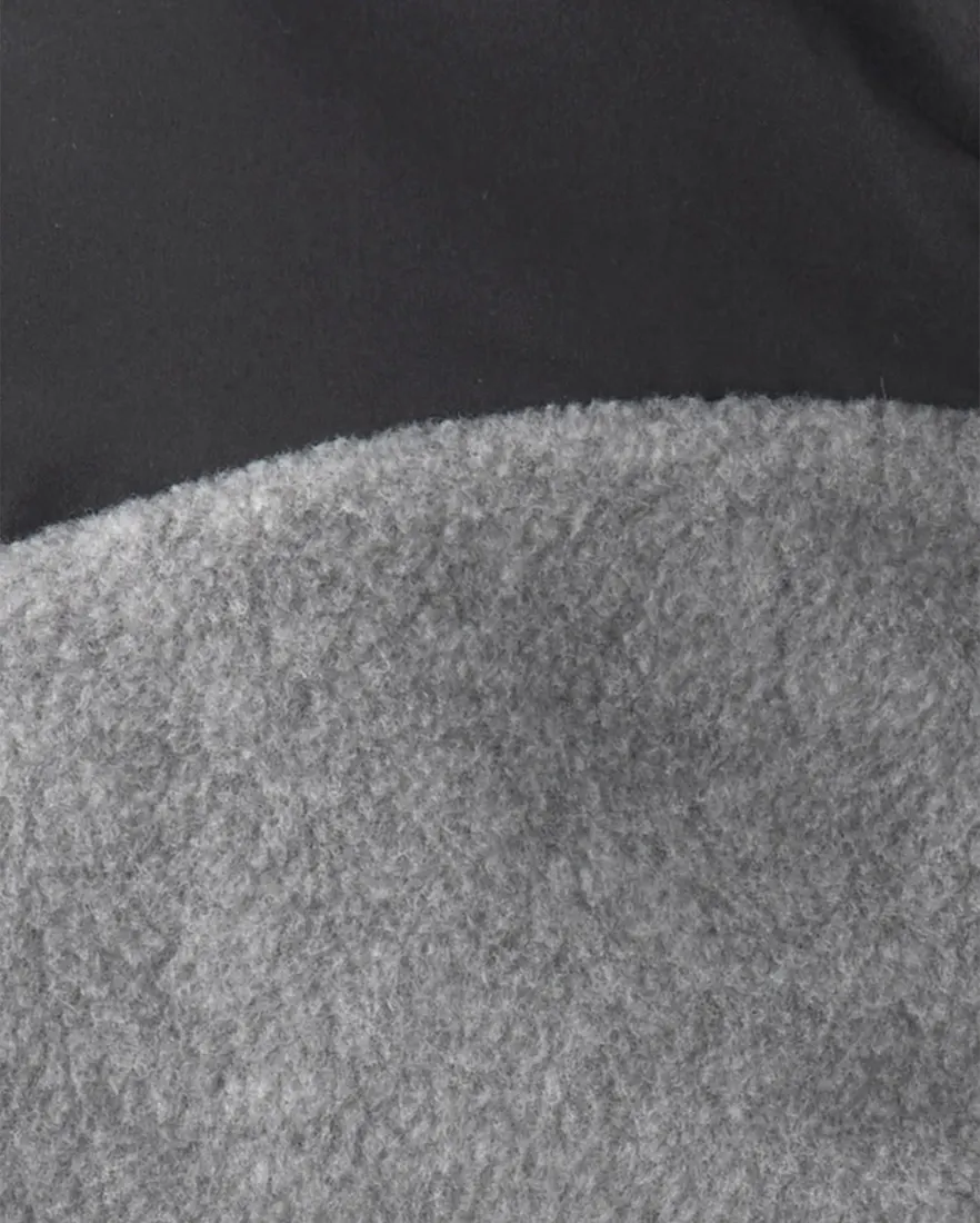 Outra vista de Jaqueta infantil com fleece - multicor