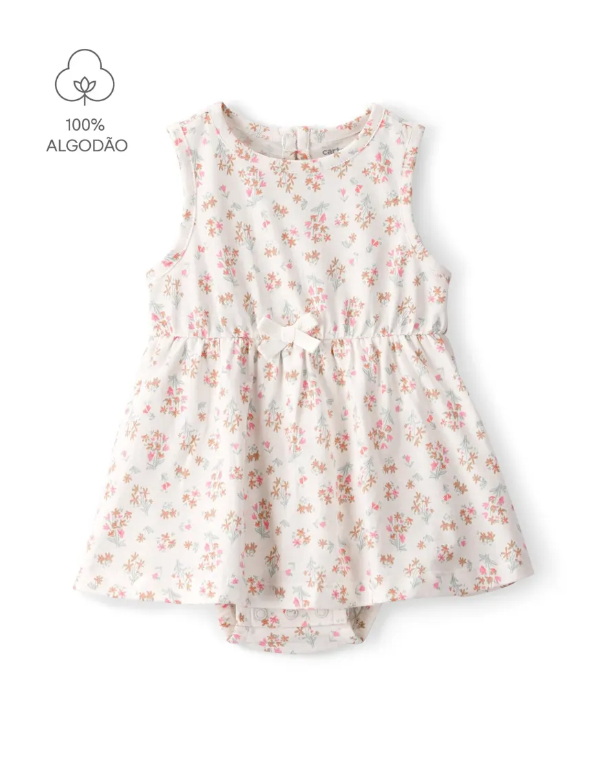 Banho de sol bebê floral - Multicor