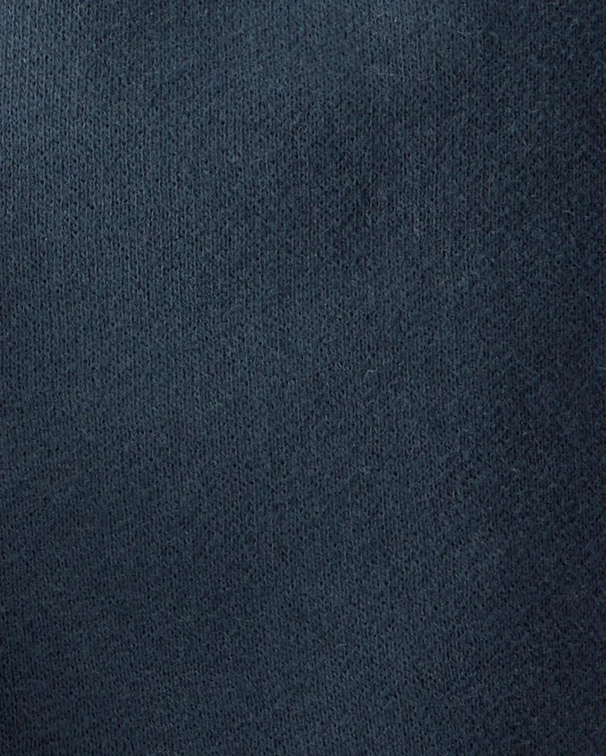 Outra vista de Calça de moletom bebê cós de elástico azul