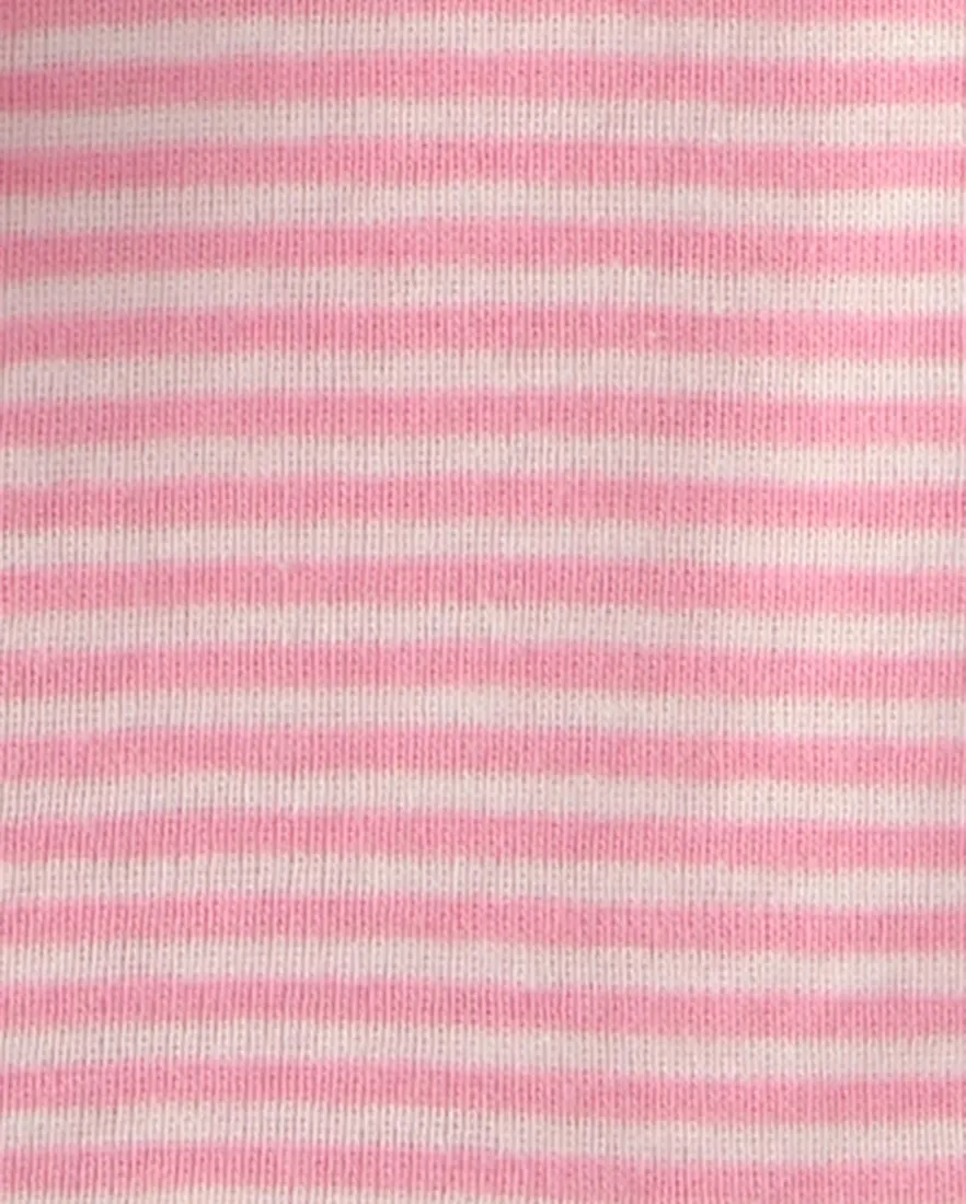 Outra vista de Pijama curto infantil 4 peças estampado - Multicor