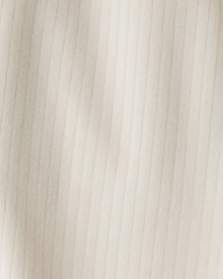 Outra vista de Calça infantil relaxed em plush - off-white