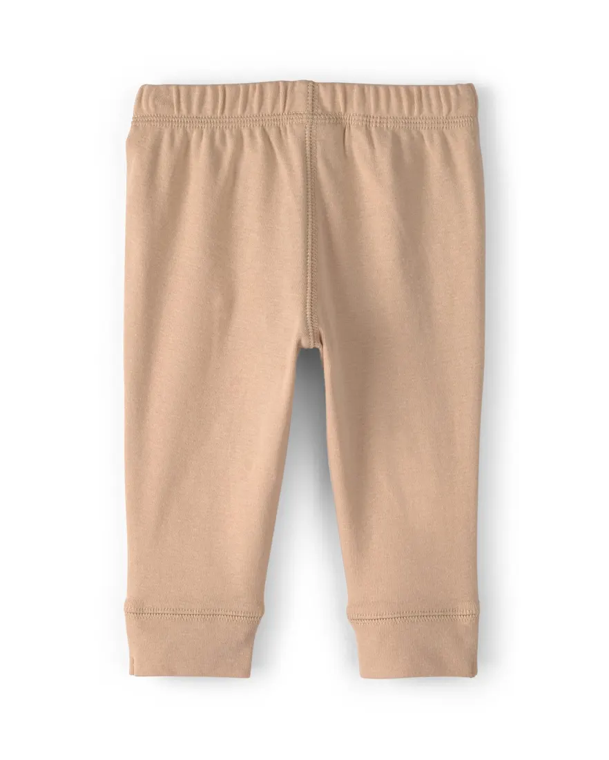Outra vista de Kit calça bebê 4 peças jogger básica - Multicor