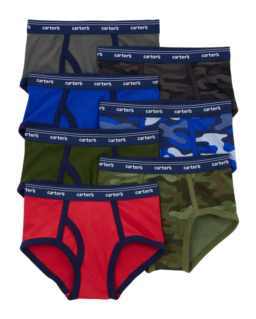 Outra vista de Enxoval infantil cueca 14 peças estampada - multicor