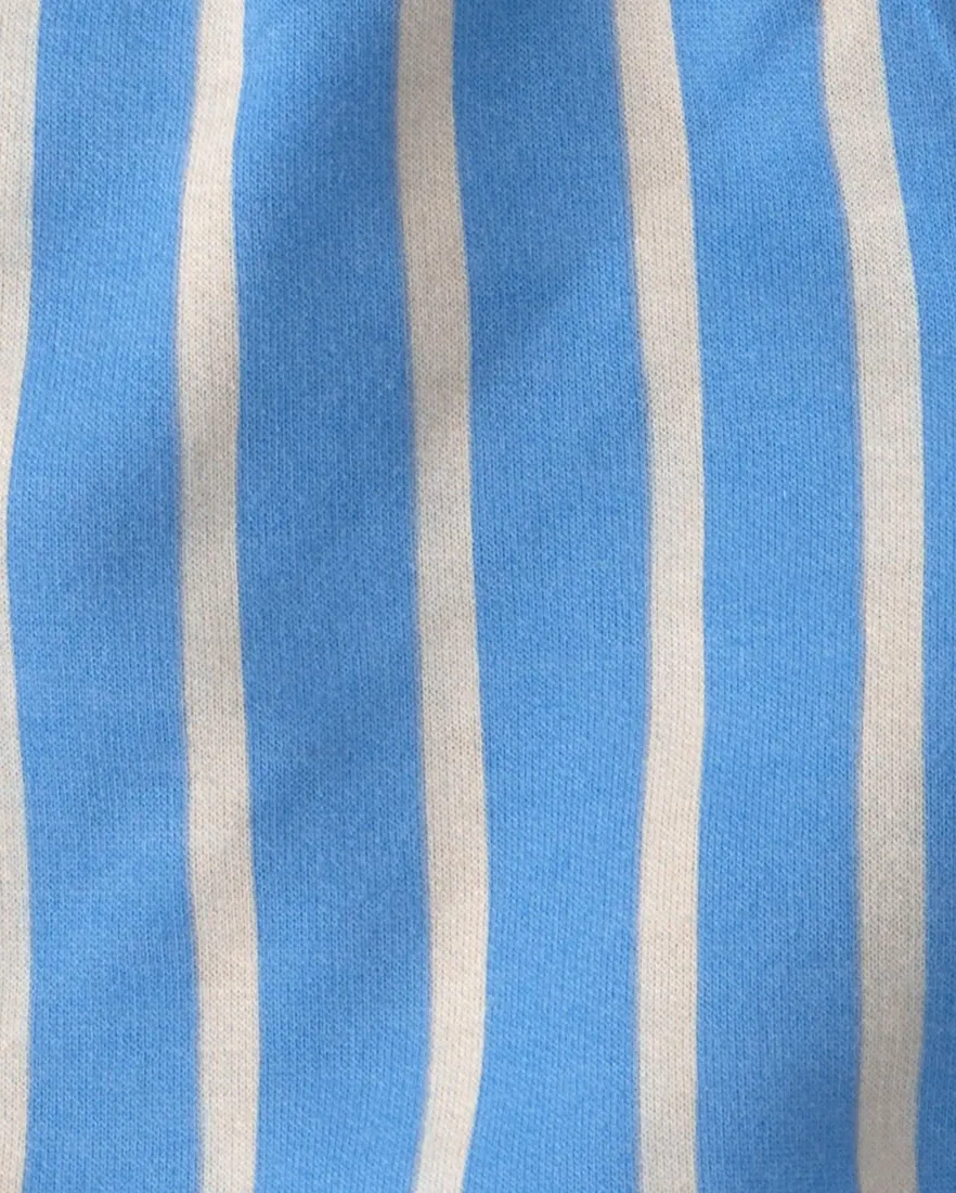 Outra vista de Conjunto curto infantil 2 peças estampado - Multicor