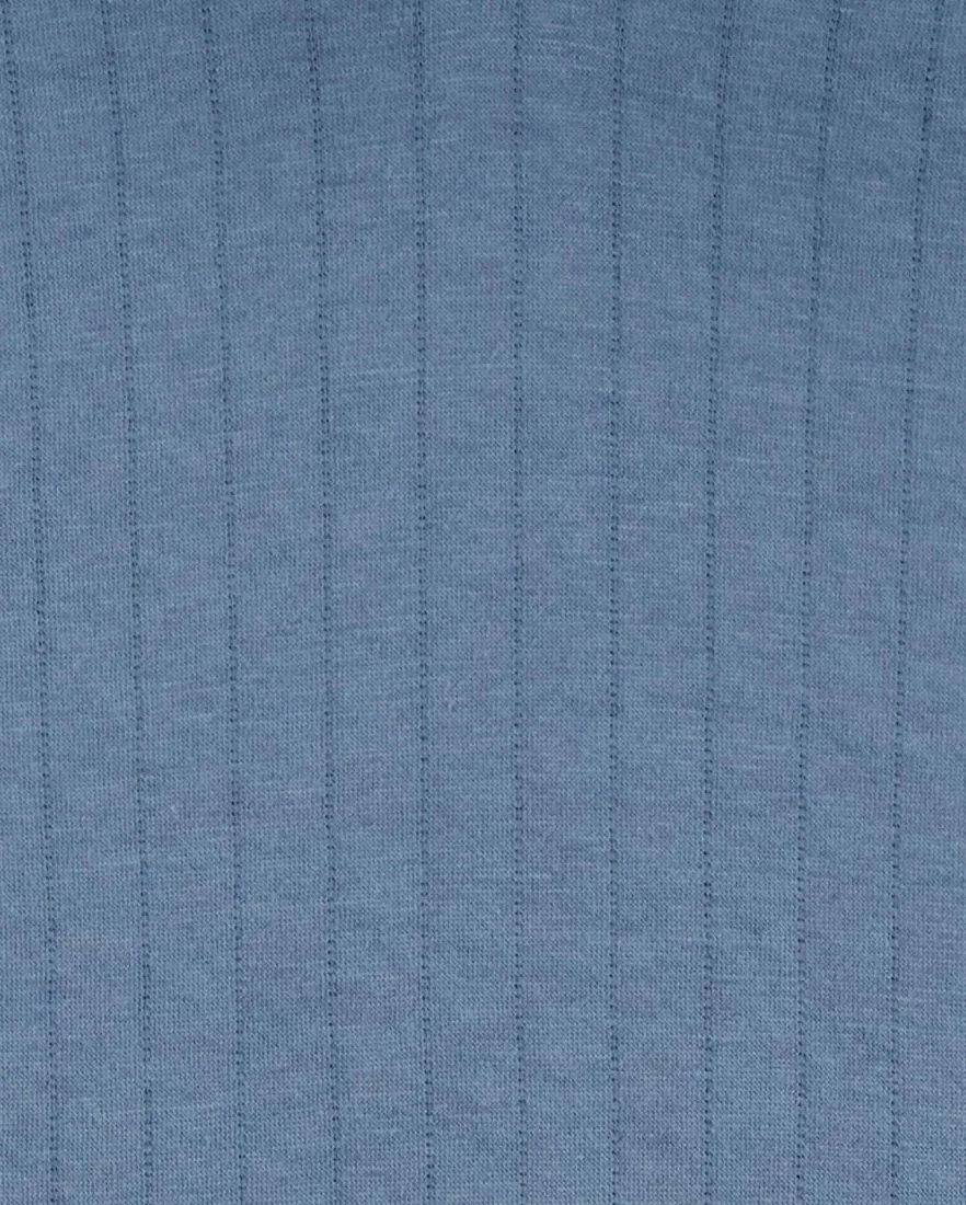 Outra vista de Blusa de moletom infantil com capuz e bolso canguru azul