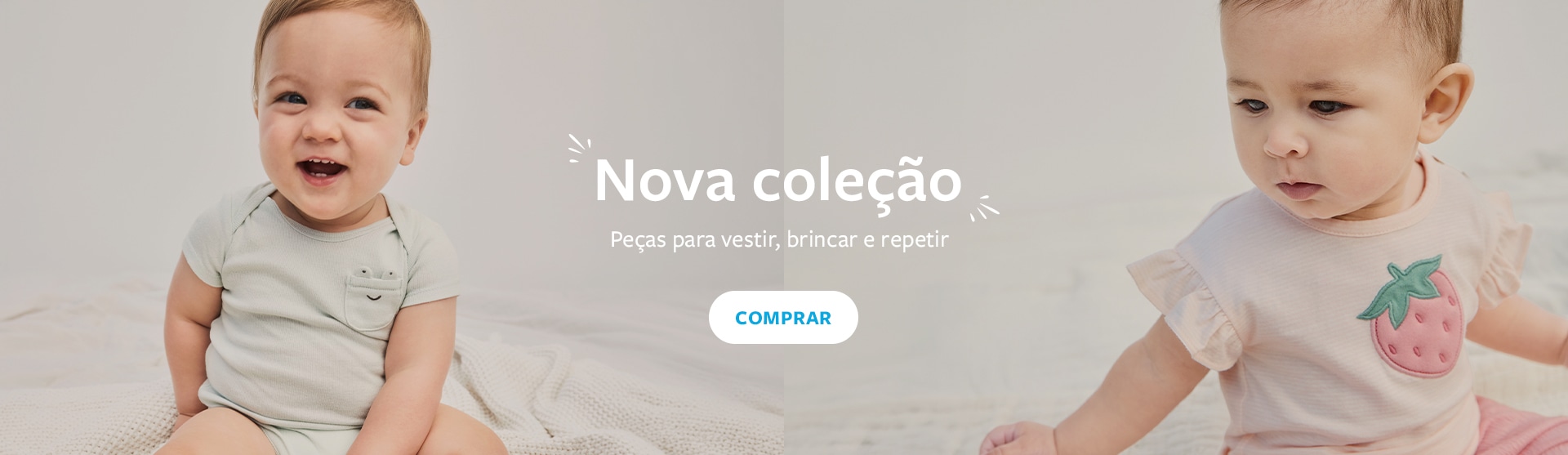 Nova coleção infantil